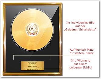 B.R. Productions & Packaging GmbH :: Gold-Record - Newsletter Juli 2015